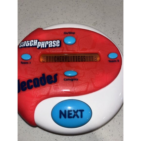 Hasbro Electronic Catch Phrase Decades Handheld Game Tested Working Catchphrase - Picture 2 of 8